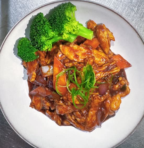 Teriyaki Chicken with veg 照烧鸡